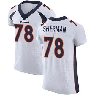 Elite Will Sherman Men's Denver Broncos Vapor Untouchable Jersey - White