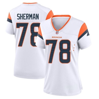 Game Will Sherman Women's Denver Broncos 2nd Jersey - White