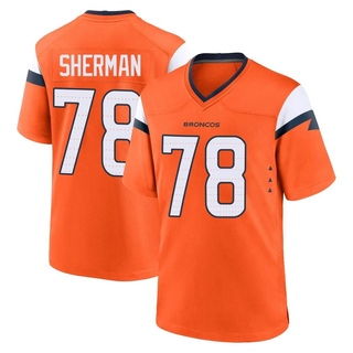 Game Will Sherman Youth Denver Broncos Jersey - Orange