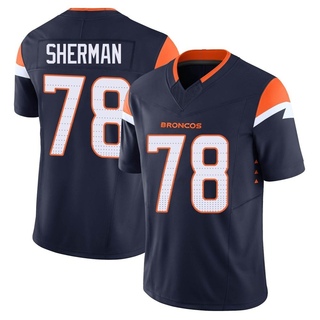 Limited Will Sherman Men's Denver Broncos Alternate Vapor F.U.S.E. Jersey - Navy