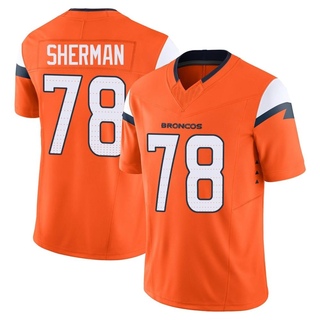 Limited Will Sherman Men's Denver Broncos Vapor F.U.S.E. 2nd Jersey - Orange