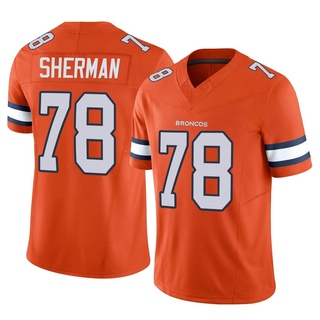 Limited Will Sherman Men's Denver Broncos Vapor F.U.S.E. Jersey - Orange