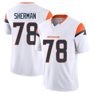 Limited Will Sherman Men's Denver Broncos Vapor F.U.S.E. Jersey - White