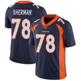 Limited Will Sherman Men's Denver Broncos Vapor Untouchable Jersey - Navy