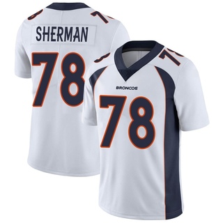 Limited Will Sherman Men's Denver Broncos Vapor Untouchable Jersey - White